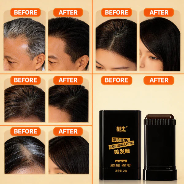 2 in 1 Instant Hair Colour Comb stick